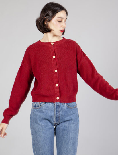 chaqueta mina granate