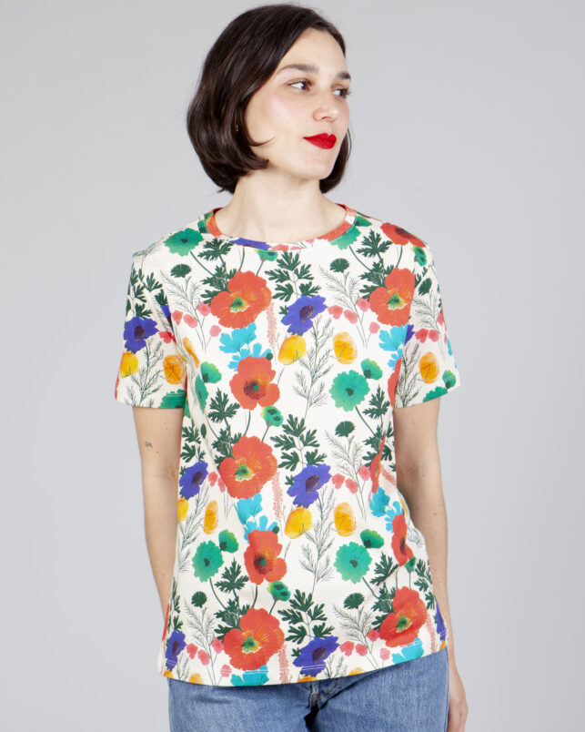camiseta amapolas - Imagen 2