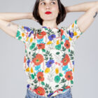 camiseta amapolas