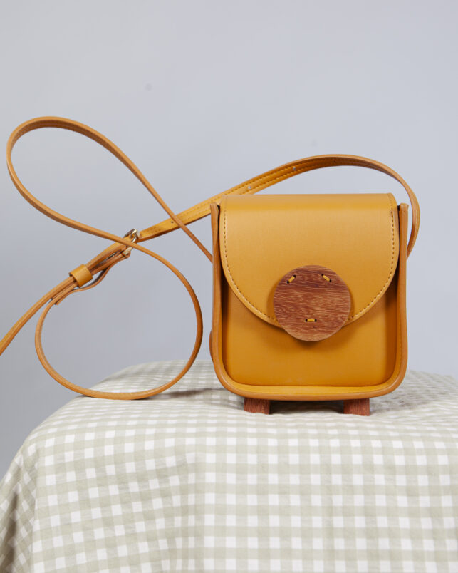bolso piccolo mostaza - Imagen 4