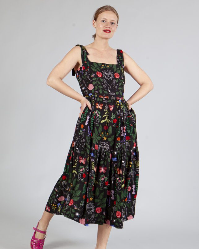 VESTIDO RITUAL NEGRO - Imagen 3