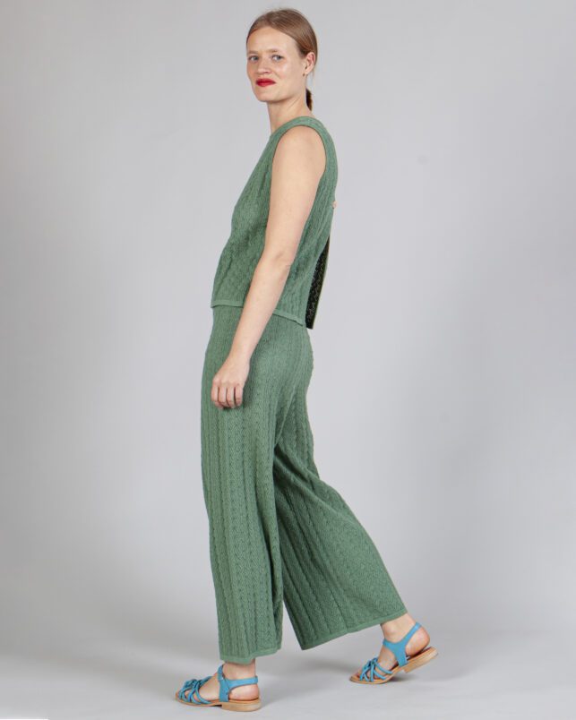 Pantalón semilla salvia - Imagen 4
