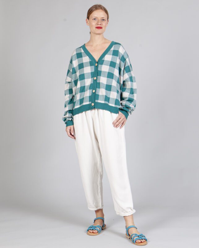 CHAQUETA VICHY ESMERALDA - Imagen 2