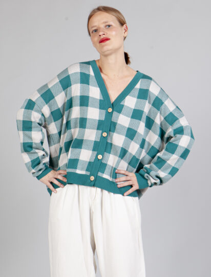 CHAQUETA VICHY ESMERALDA