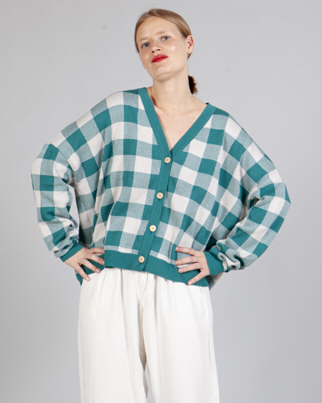 CHAQUETA VICHY ESMERALDA
