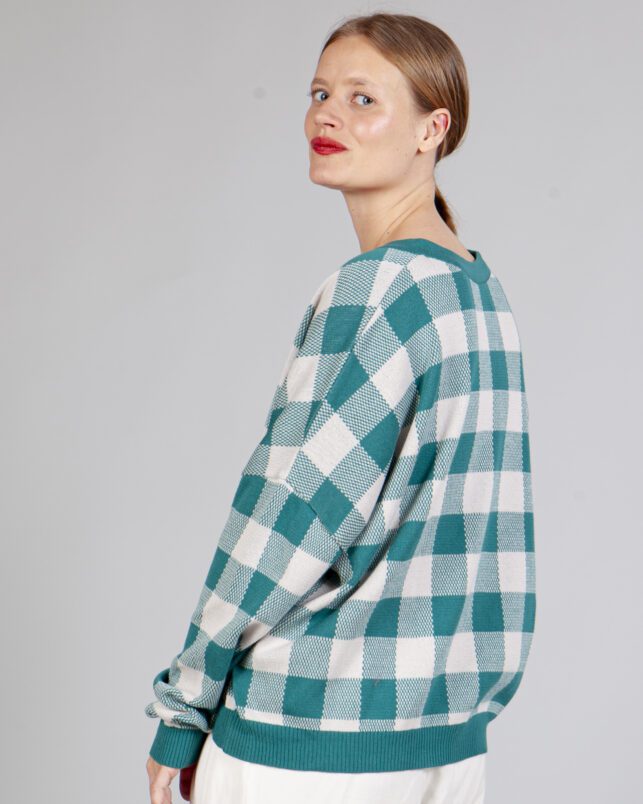 CHAQUETA VICHY ESMERALDA - Imagen 4