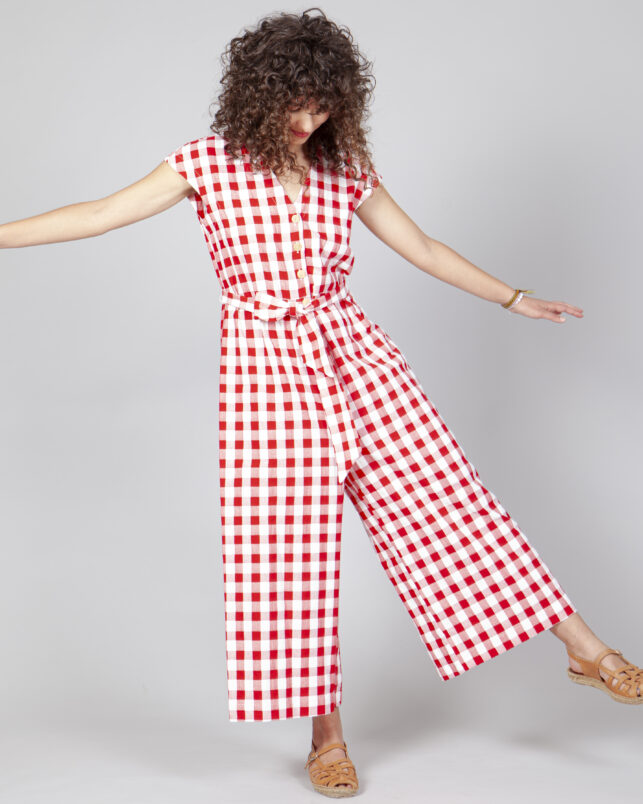 mono vichy red - Imagen 5