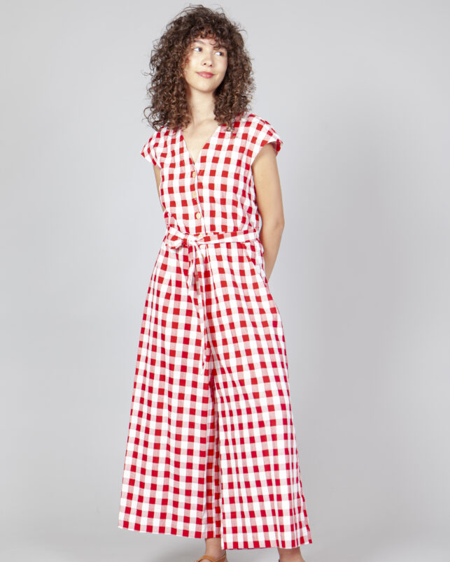 mono vichy red - Imagen 4