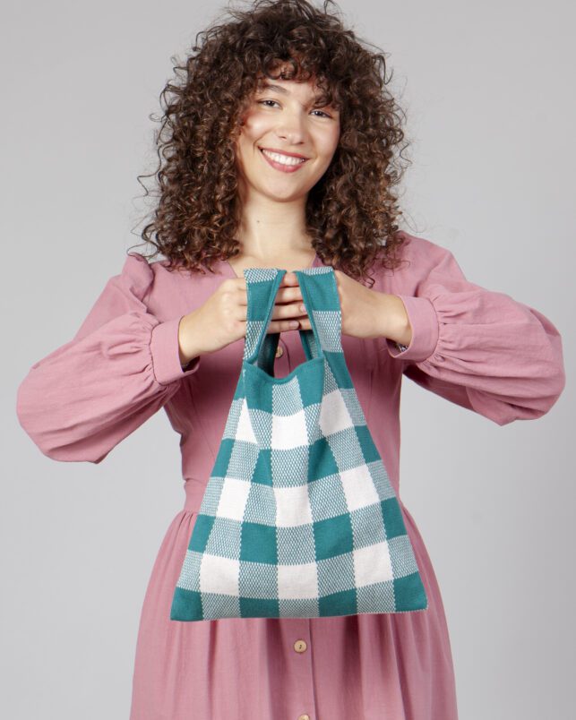 BOLSO VICHY ESMERALDA - Imagen 3
