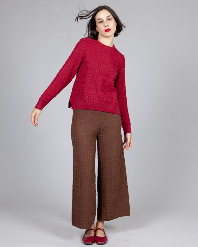jersey sencillo burgundy - Imagen 2