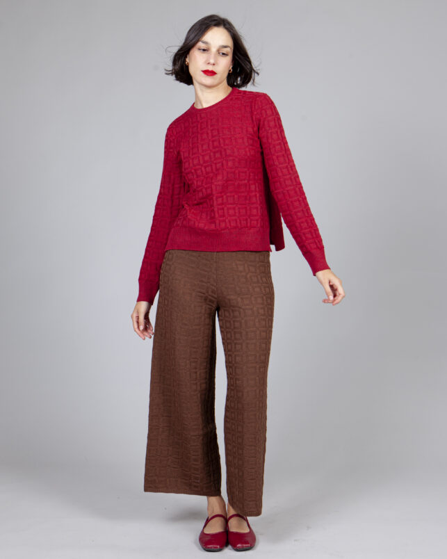 jersey sencillo burgundy - Imagen 3