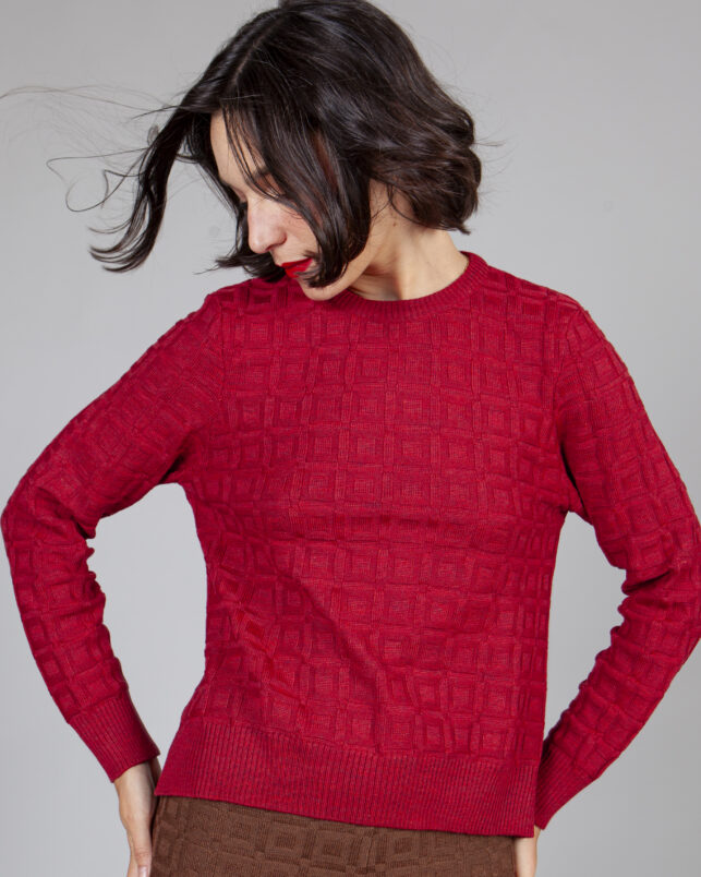 jersey sencillo burgundy - Imagen 7