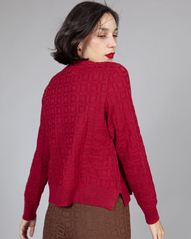 jersey sencillo burgundy - Imagen 6