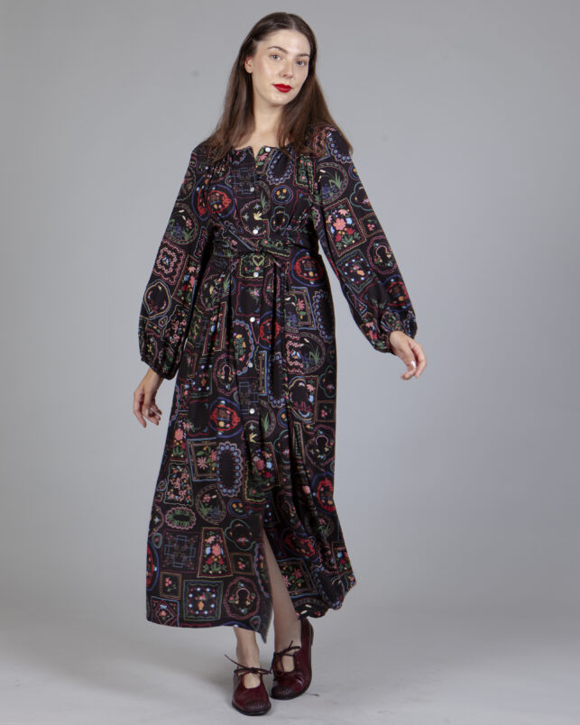 VESTIDO DOILY BLACK - Imagen 2