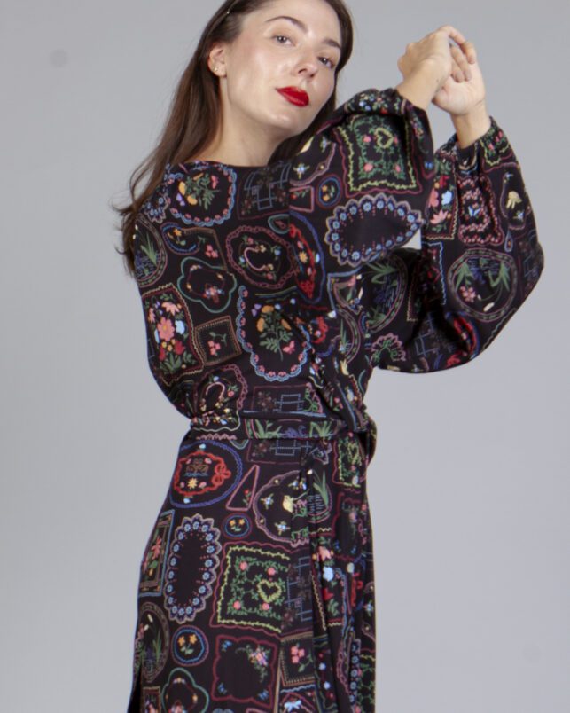 VESTIDO DOILY BLACK - Imagen 3
