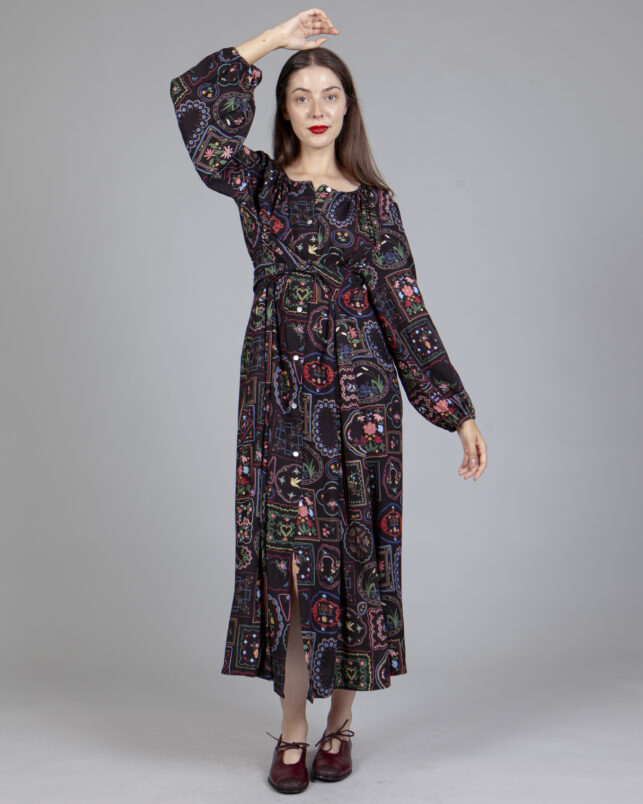 VESTIDO DOILY BLACK - Imagen 4