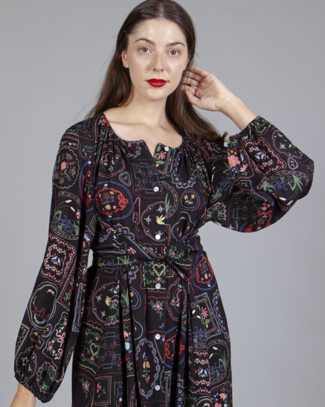 VESTIDO DOILY BLACK - Imagen 7