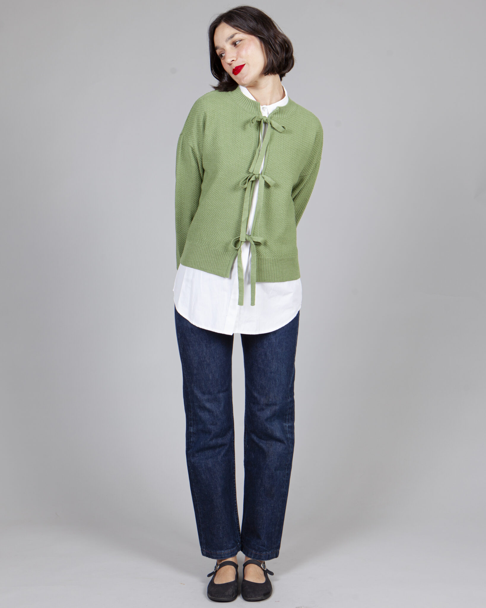 CHAQUETA DORIS PISTACHO - Imagen 5