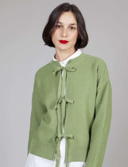 CHAQUETA DORIS PISTACHO