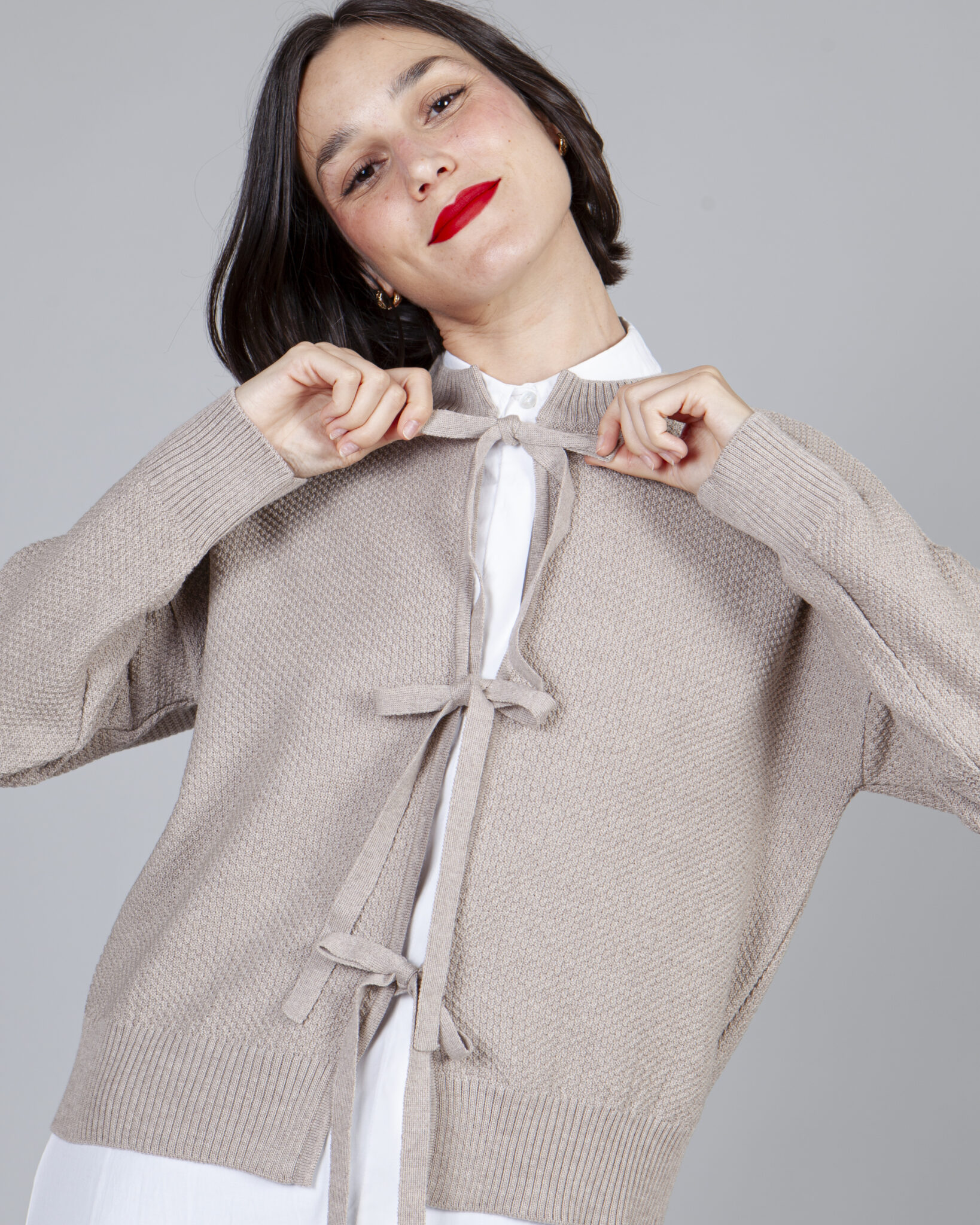 CHAQUETA DORIS BEIGE - Imagen 3