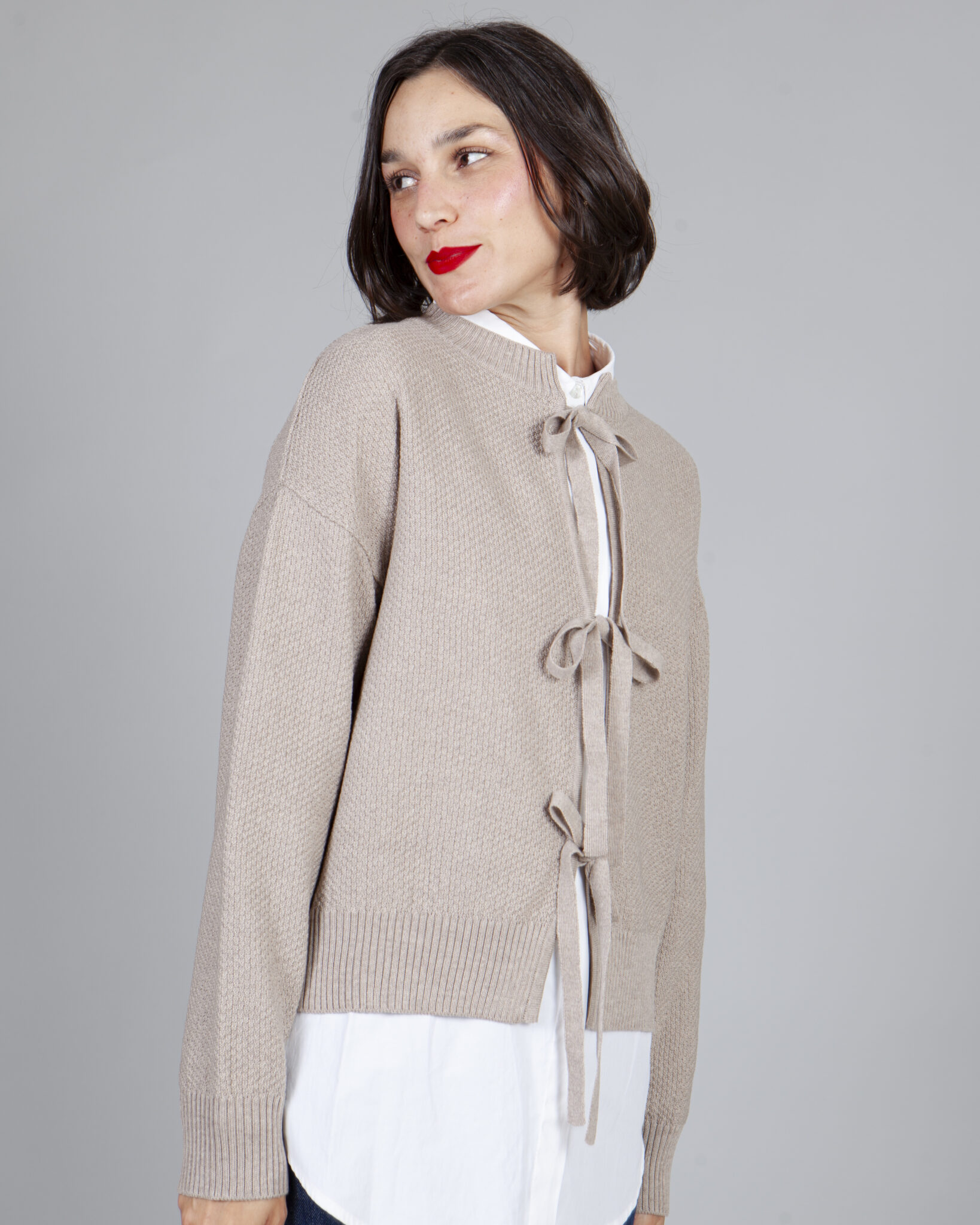 CHAQUETA DORIS BEIGE - Imagen 4