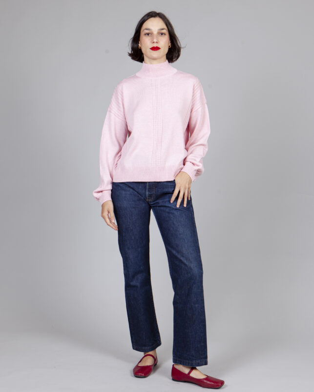 JERSEY DELICATE ROSA - Imagen 2