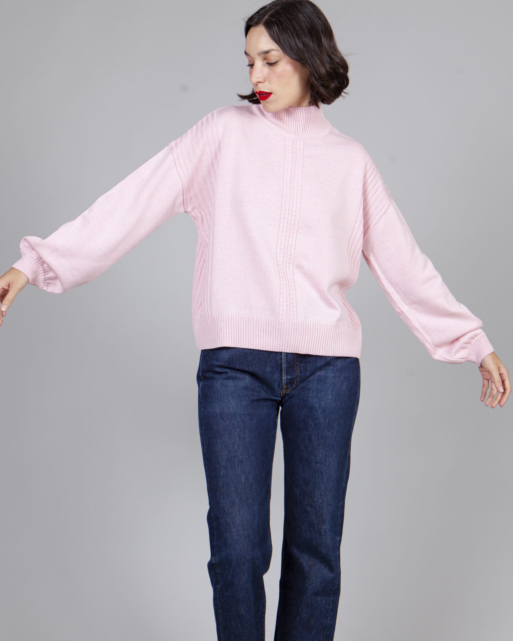 JERSEY DELICATE ROSA - Imagen 3