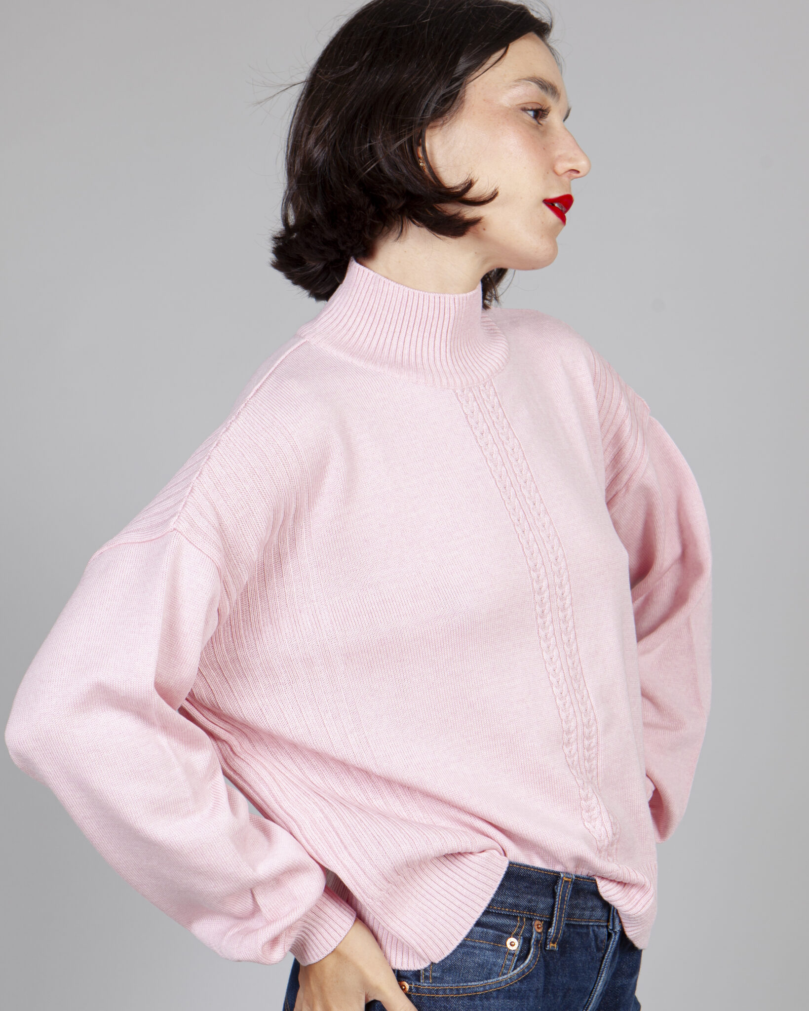 JERSEY DELICATE ROSA - Imagen 6