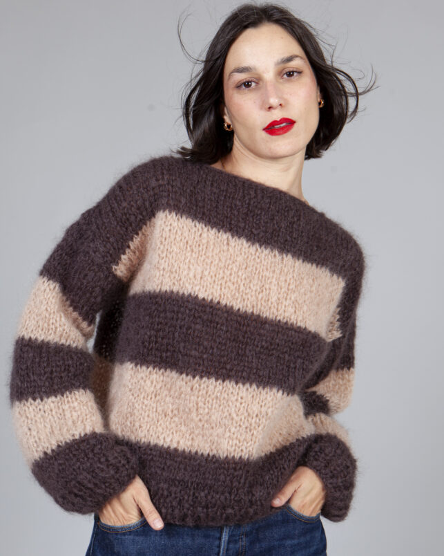 JERSEY MOHAIR BEIGE