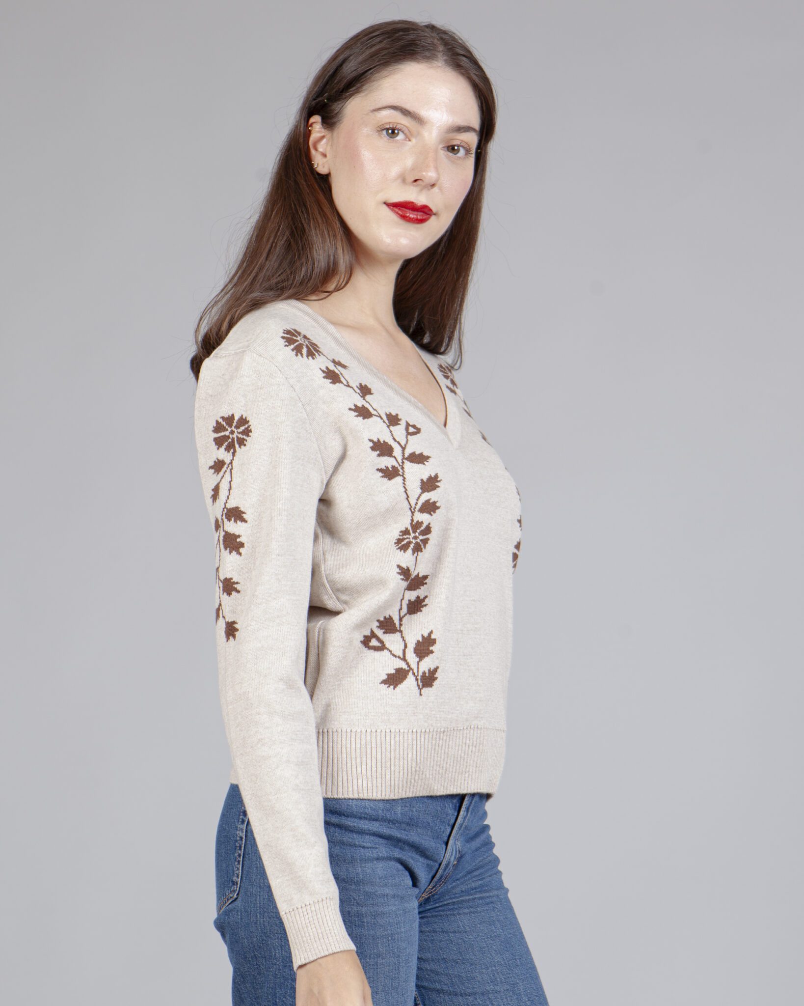 JERSEY GLORIA  BEIGE - Imagen 4