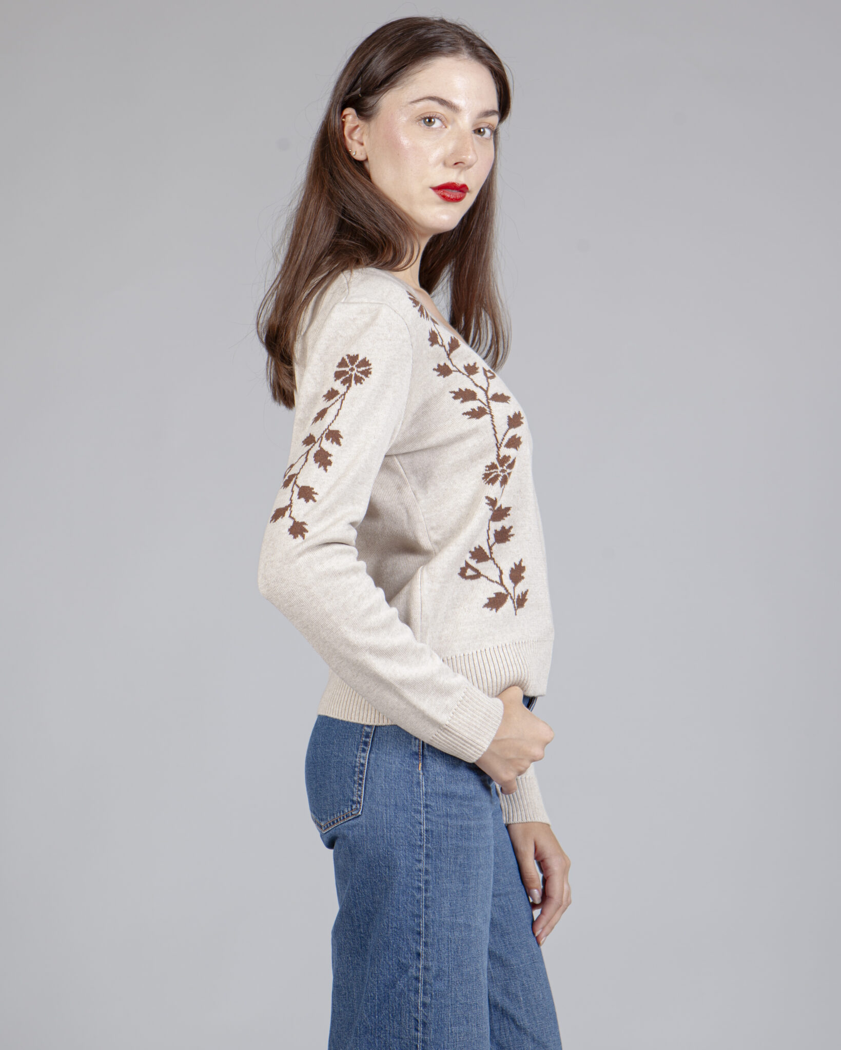 JERSEY GLORIA  BEIGE - Imagen 6