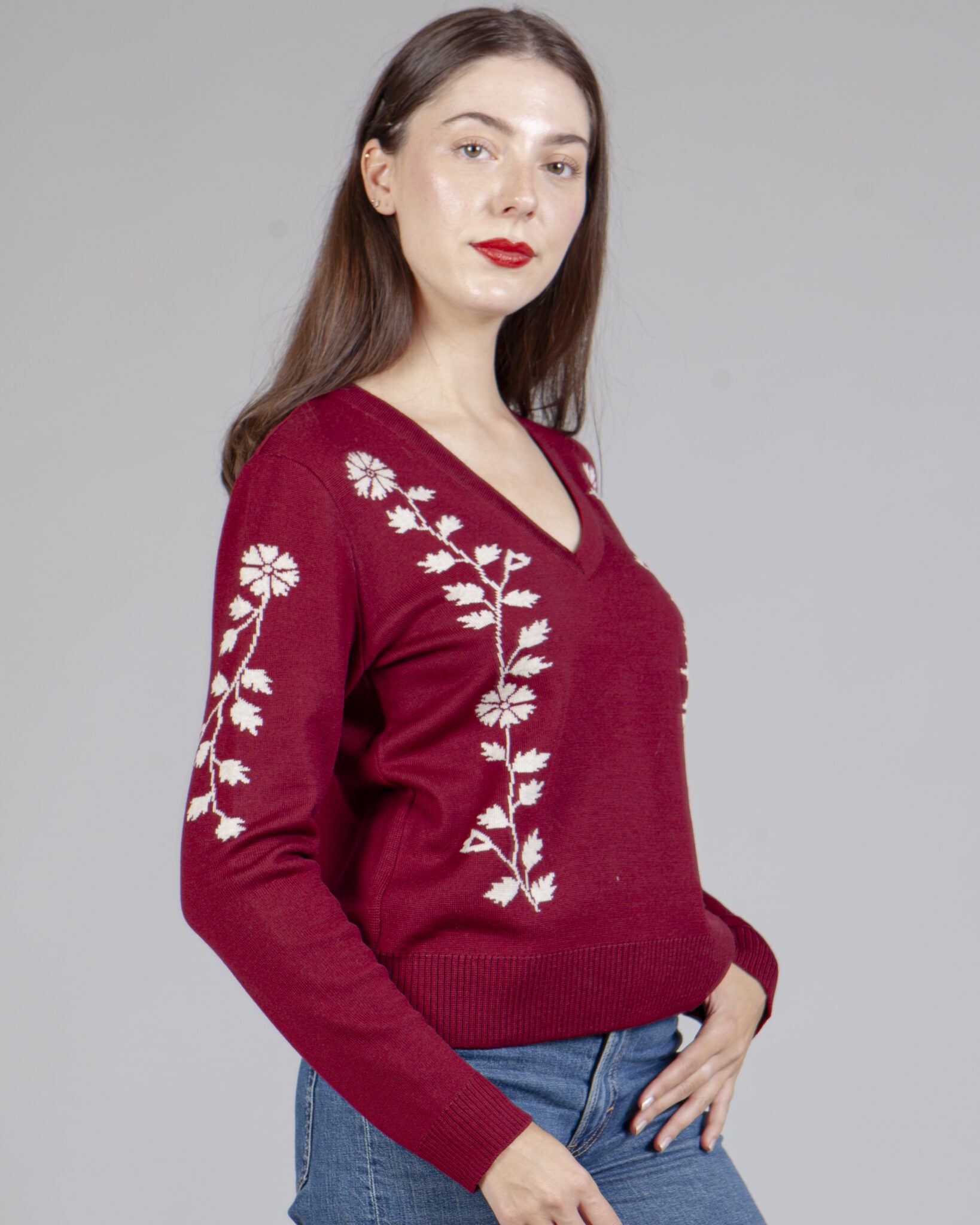 JERSEY GLORIA GRANATE - Imagen 3