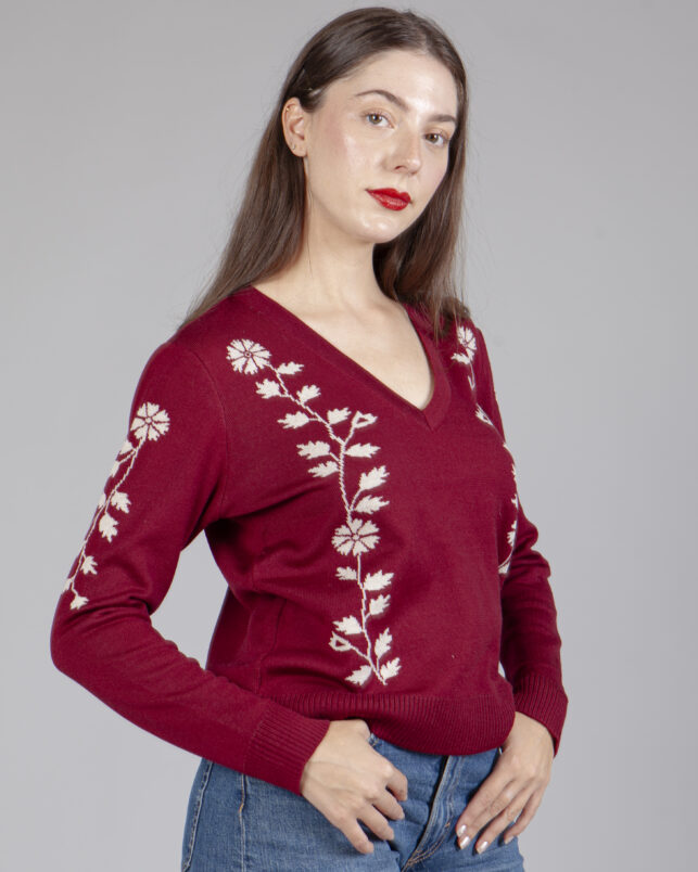 JERSEY GLORIA GRANATE - Imagen 4