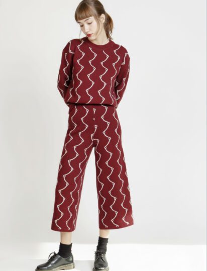 PANTALÓN TETA GRANATE