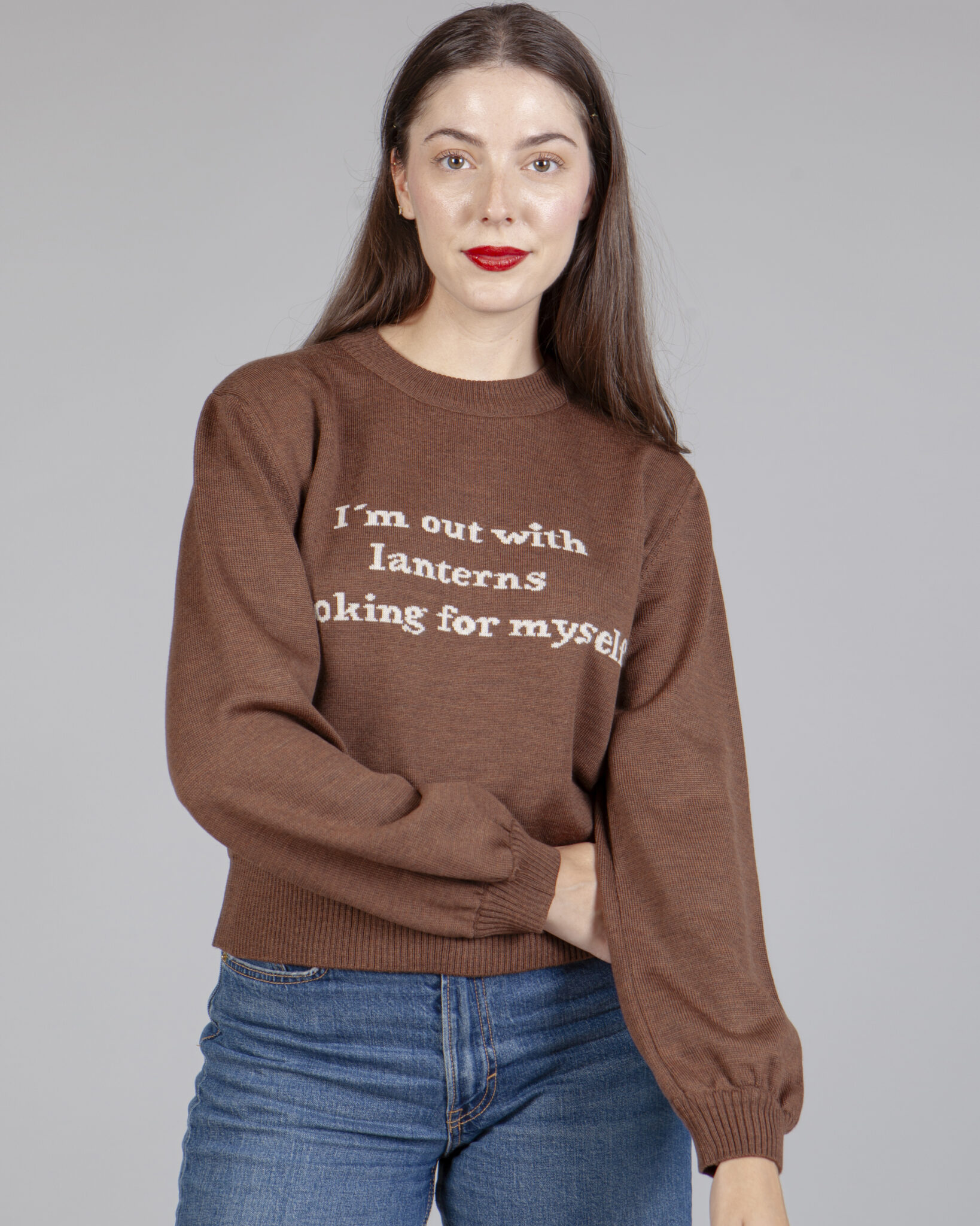 JERSEY LANTERN MARRÓN - Imagen 3
