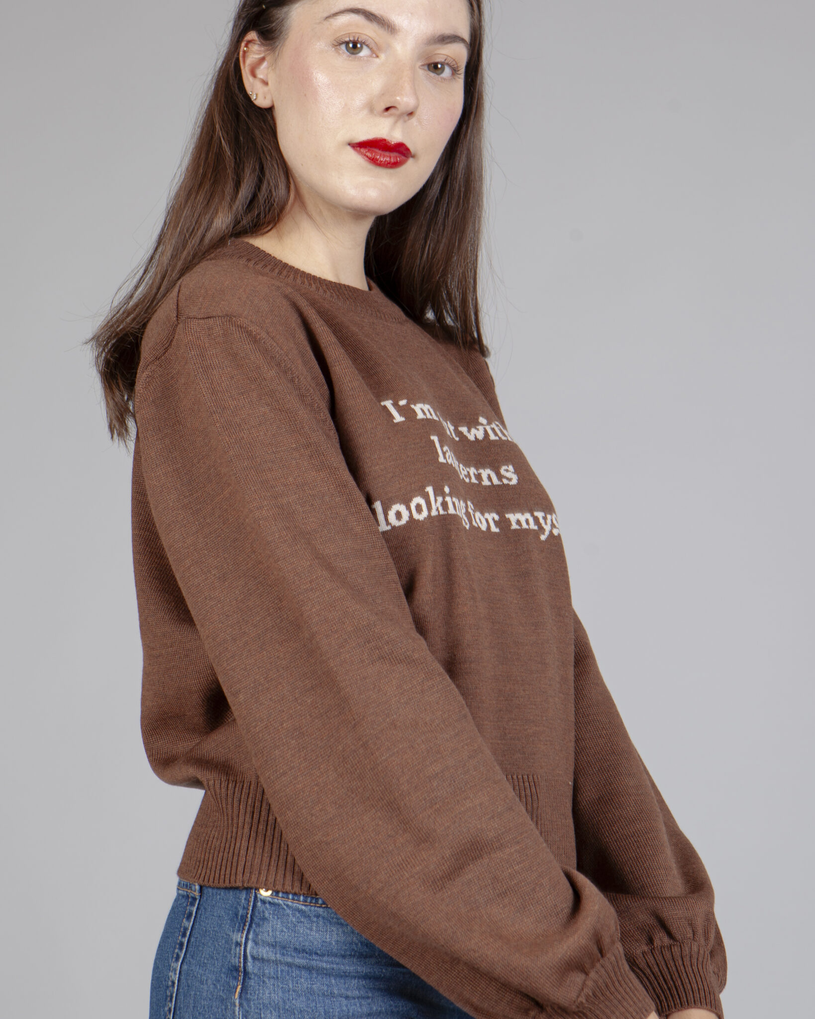 JERSEY LANTERN MARRÓN - Imagen 4