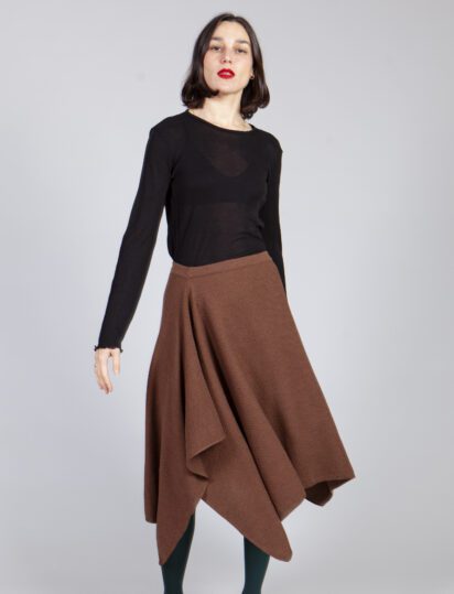 falda patricia chocolate