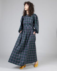 vestido christmas verde