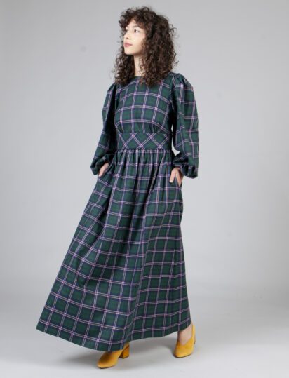 vestido christmas verde