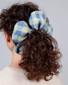 scrunchie flor vichy