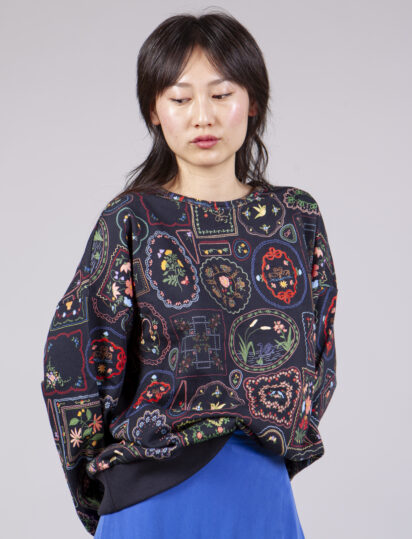 sudadera doily