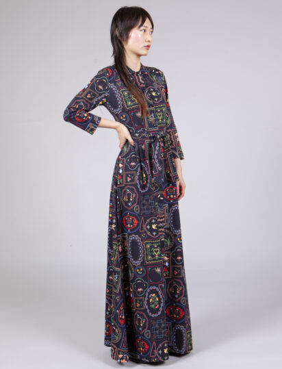 vestido camisero doily