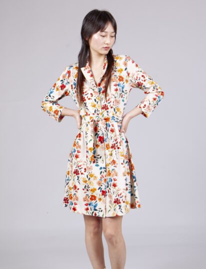 vestido camisero sand