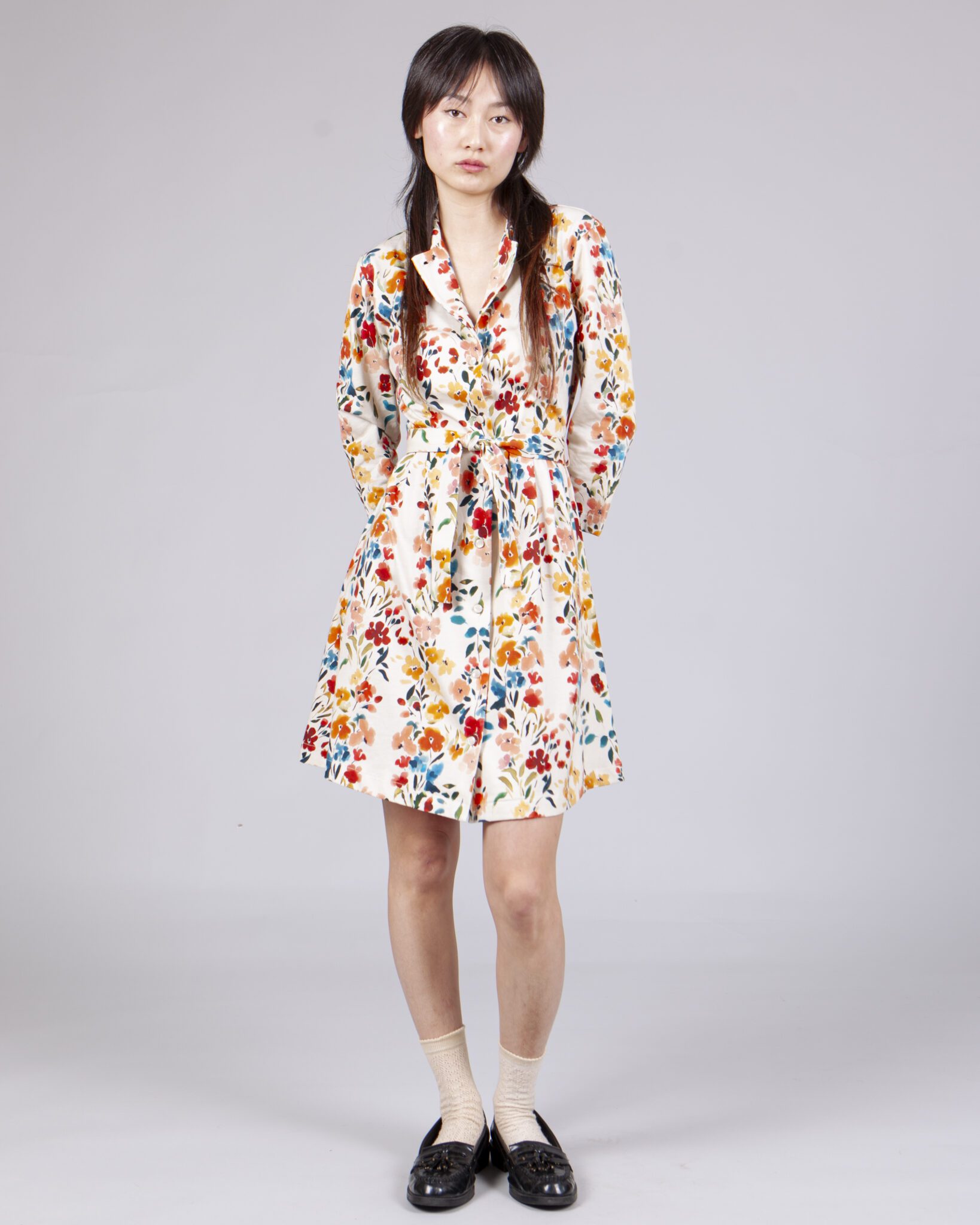 vestido camisero sand - Imagen 3