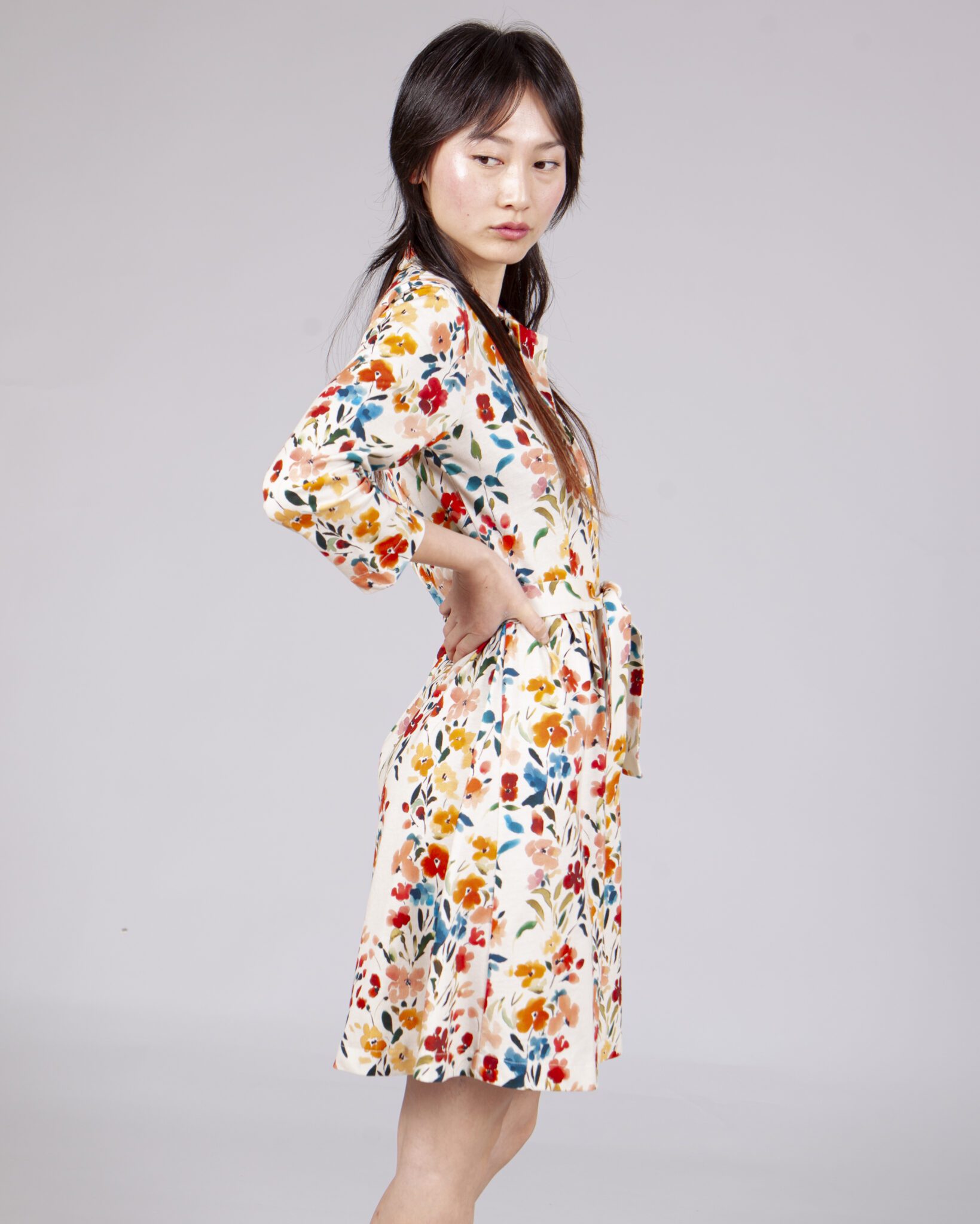 vestido camisero sand - Imagen 4