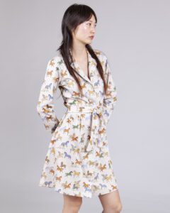 vestido camisero unicornio