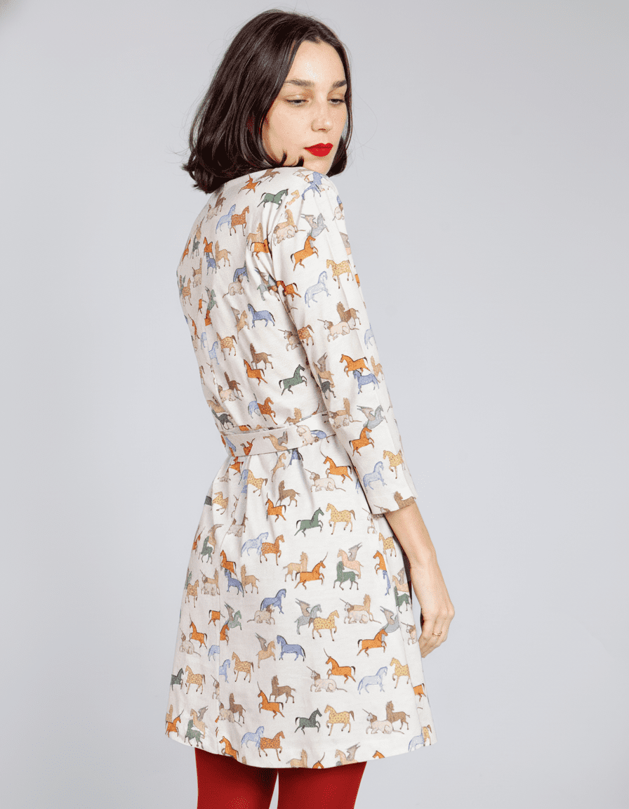 vestido camisero unicornio - Imagen 5