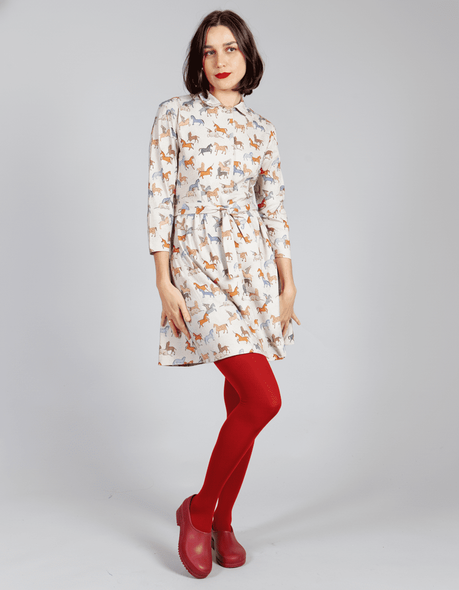 vestido camisero unicornio - Imagen 4