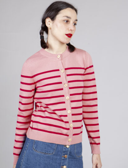chaqueta picnic rosa