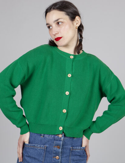 chaqueta mina esmeralda